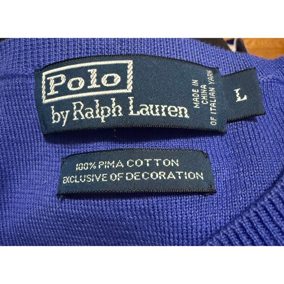 Vintage Polo Ralph Lauren Sweater Vest Men’s Golf Sweater Vest Large - Picture 6 of 7